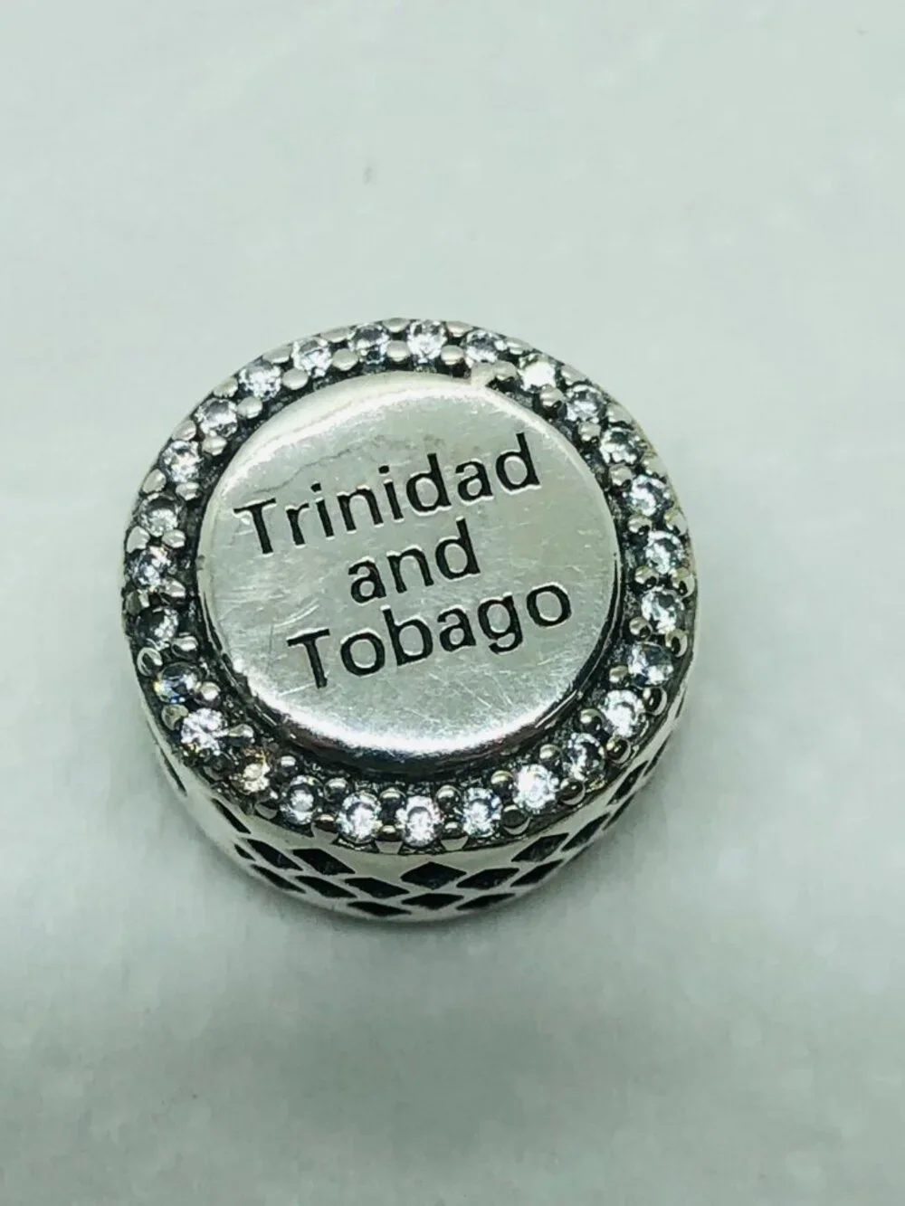 ✨ ✨Pandora Flag of Trinidad and Tobago Bead Charm S925 Silver with box